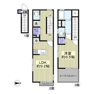 オーキッドコート要町の間取り