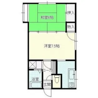 メゾンK1【2階】の間取り