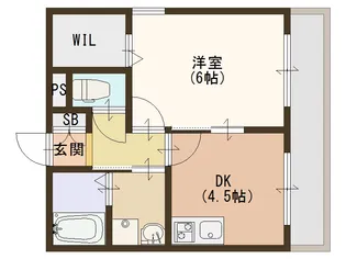 第2ハイツなごみ【2階】の間取り