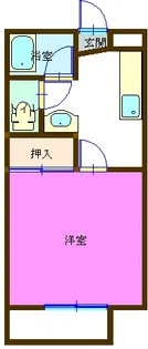 カスタム錦町【2階】の間取り
