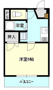 レバレンス一の宮【2階】の間取り