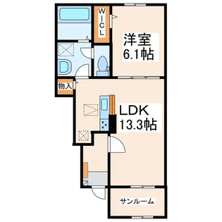 ピュアステージII【1階】の間取り