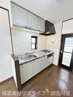 グリーンハイツC棟のキッチン