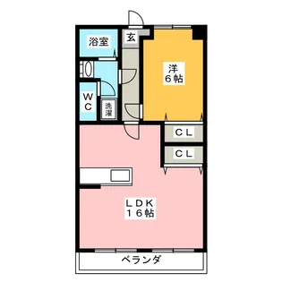 豊田ビル伊勢スカイマンション【3階】の間取り