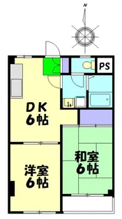 ハイネス・イーストII【3階】の間取り