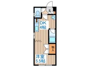 エルパティオ五十嵐【3階】の間取り