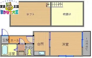 エヴァーグリーン江里町【1階】の間取り