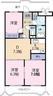 K-I【2階】の間取り
