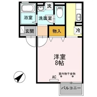 高知県高知市高須3【アパート】の間取り