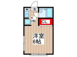 DELPHICA【1階】の間取り