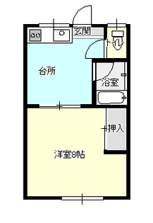 メイプル1【1階】の間取り