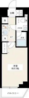 HY’s crecer 清澄白河【2階】の間取り