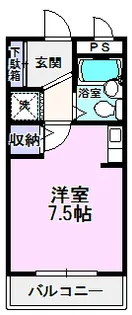 フォーレスト池場【3階】の間取り