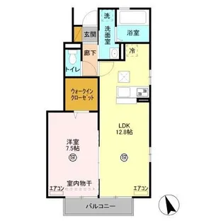 アリビオ【1階】の間取り