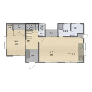 神奈川県中郡大磯町生沢【一戸建】の間取り