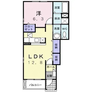 アージュ B【1階】の間取り