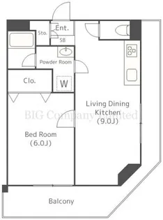 シャトレー深沢【2階】の間取り