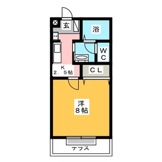 ハイムマエダ【1階】の間取り