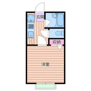 パークフォーラム竹の塚B【1階】の間取り