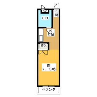 ジローズ浄心【2階】の間取り