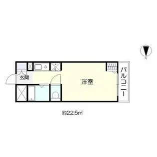 大阪府大阪市東淀川区豊新3【マンション】の間取り