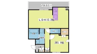 Diamond Green【2階】の間取り