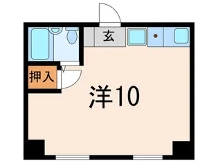 アセンダ六甲山の手【2階】の間取り