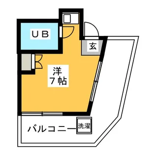 ボゥ・ソレイユ【3階】の間取り