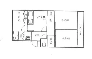 3DKの間取り画像