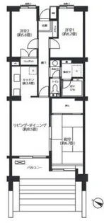 神奈川県川崎市宮前区宮崎1【マンション】の間取り
