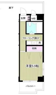 M’SDビル【3階】の間取り