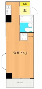 ハイム花房【2階】の間取り