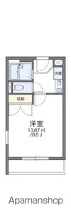 レオパレス中井町2【2階】の間取り