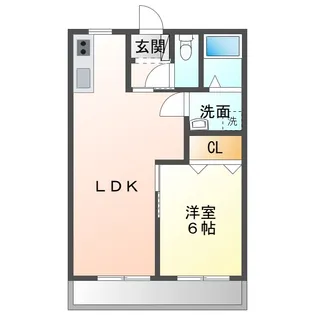 ベルハイム【2階】の間取り