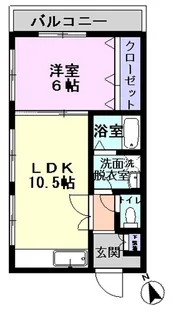 ラフィーヌ・フォー【2階】の間取り