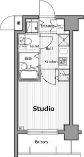 1Kの間取り画像