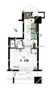 パークウェル京橋【9階】の間取り