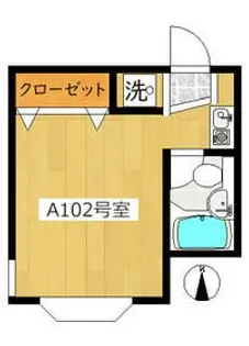 パレット西生田A【1階】の間取り