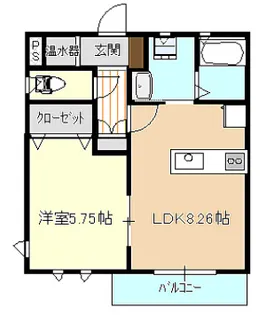 Urban life【3階】の間取り