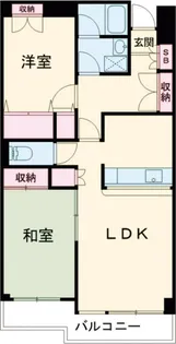 プロスペリアつくば【2階】の間取り