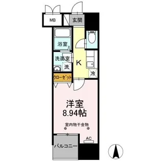 F・D VILLE【2階】の間取り