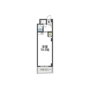 コンフォール長吉【4階】の間取り