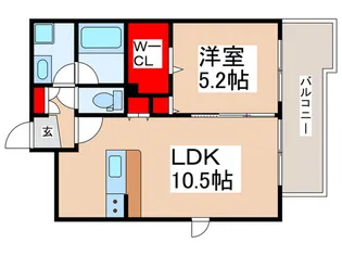 Belle・Demeure【7階】の間取り