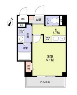 ソルテ西小岩【2階】の間取り