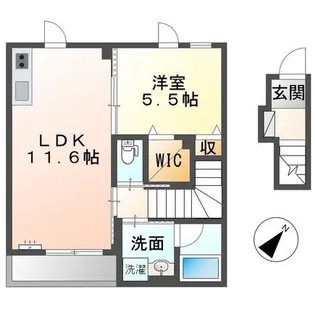 雫VI【2階】の間取り