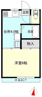 コーポ沢辺【2階】の間取り