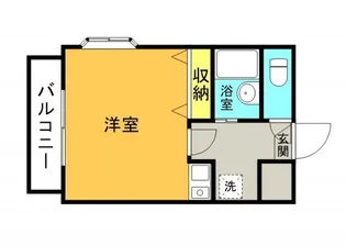 プレアール飯野町【1階】の間取り