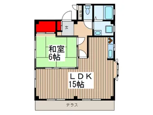 アイ・ヴィラージュ【1階】の間取り