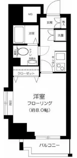 東京都台東区今戸1【マンション】の間取り