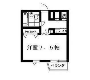 ラフォーレ金町【3階】の間取り